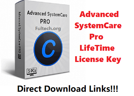 Advanced SystemCare Pro Crack + License Key [2024]