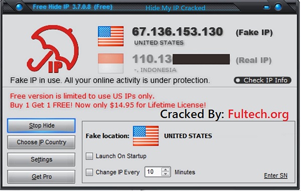 Hide My IP Crack + License Key Download Free