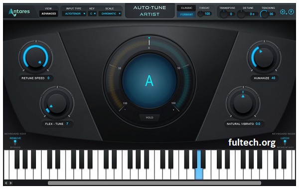 Antares AutoTune Pro Crack + Key Free Download 2024