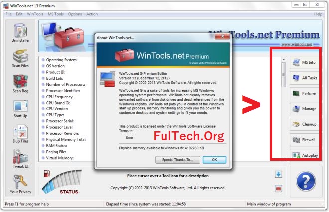 WinTools.net Premium Crack With Keygen Free Download