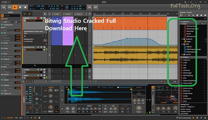 Bitwig Studio Crack + Keygen Download Full-Free