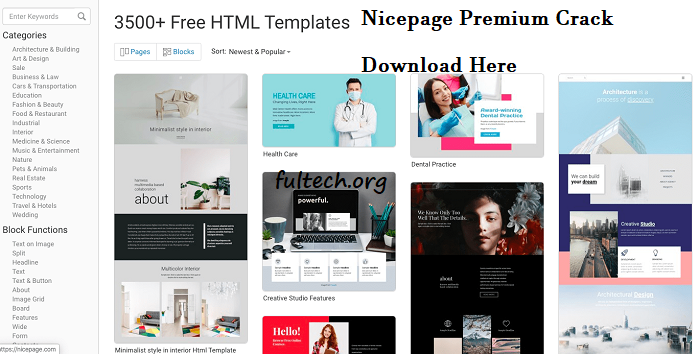 Nicepage Crack + License Key (Premium) Download Free