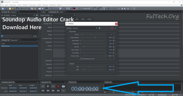 Soundop Audio Editor Crack + Keygen Free Download