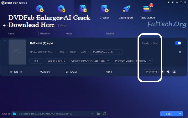 DVDFab Enlarger AI Crack + Keygen Free Download
