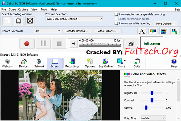 Debut Video Capture Crack + Registration Code Free Download