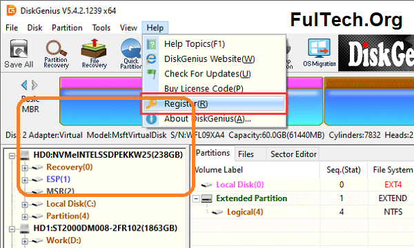 diskgenius 5.1 key