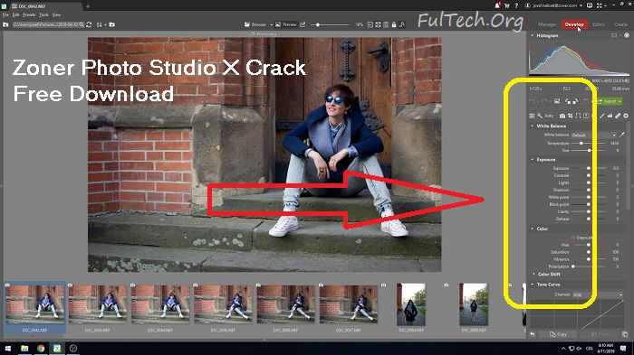 Zoner Photo Studio X Crack + Key Download Free 