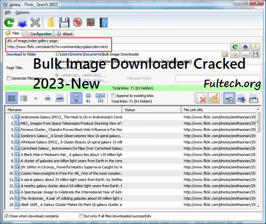 Bulk Image Downloader Crack Key Download Free 