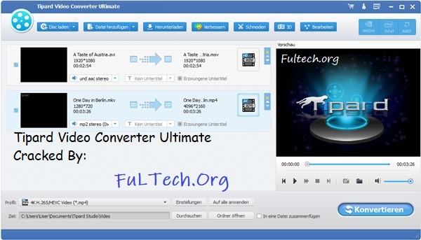 Tipard Video Converter Ultimate Crack + Key Download Free 