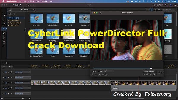 CyberLink PowerDirector Crack Full Version Download Free 