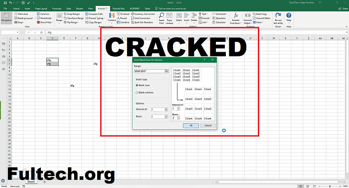 Kutools for Excel Crack Key Download Free