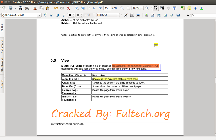 Master PDF Editor Crack Key Download Free 