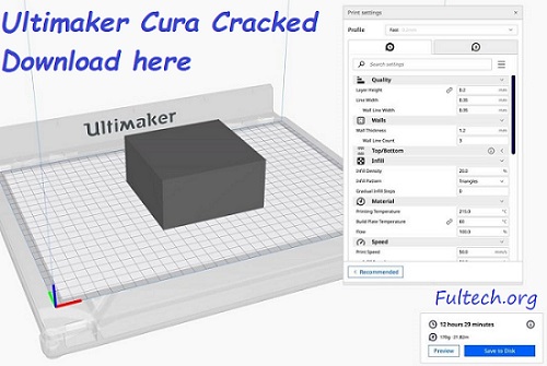 Ultimaker Cura Crack Key Download Free 
