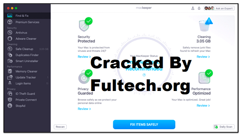 MacKeeper Crack Key Download Free